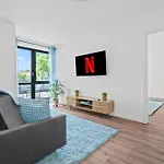 Nexstay Lux Mit Dachterrasse Und Parkplatz Apartamento *