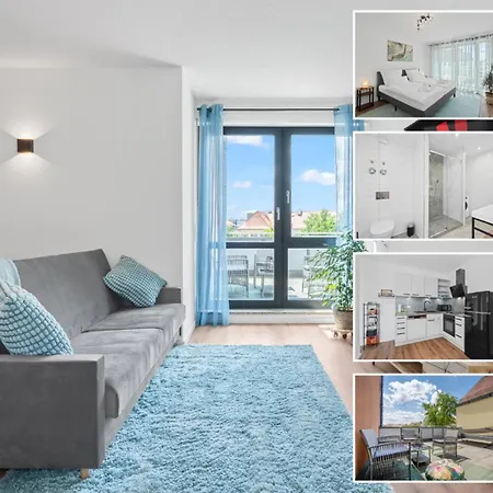 Nexstay Lux Mit Dachterrasse Und Parkplatz Apartment *