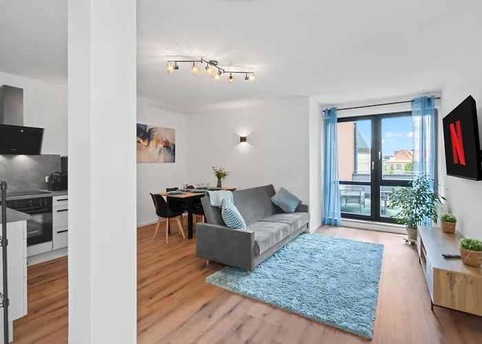 Nexstay Lux Mit Dachterrasse Und Parkplatz Apartmán Neumarkt in der Oberpfalz